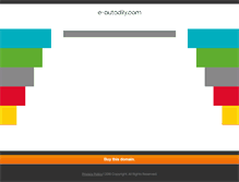 Tablet Screenshot of e-autodily.com